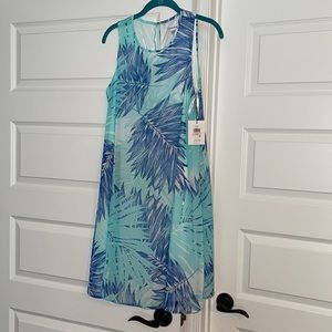 NWT Calvin Klein keyhole back dress